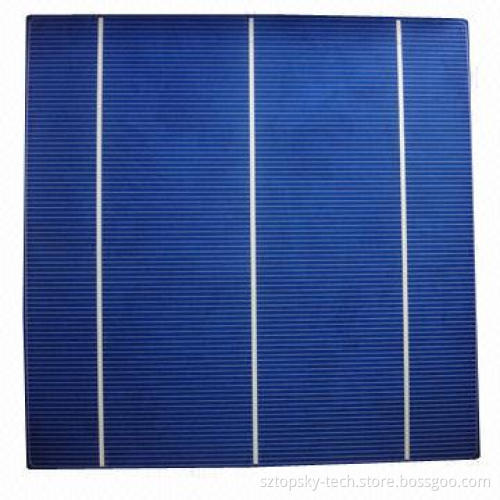 Hot Selling/6-inch 3BB/High-efficiency/Multi-crystalline/Taiwan Brand/Poly Solar Cell